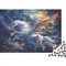 1000 Pieces Jigsaw Puzzles for Adult Galactic Unicorn Puzzle Creative Rectangular Wooden Jigsaw Gift for Friends Family 1000pcs (75x50cm)