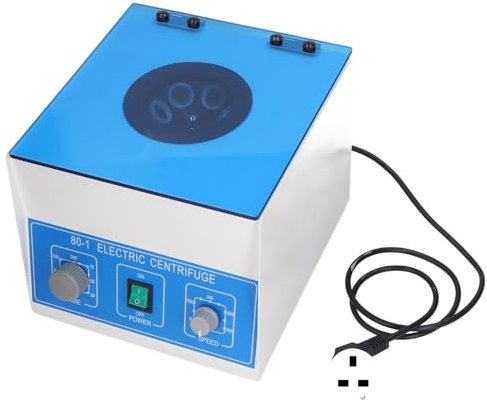 Centrifugeuse électrique de paillasse avec minuterie 0-4000 tr/min vitesse maximale 20 ml X 6 capacité centrifugeuse électrique for la chimie biologique