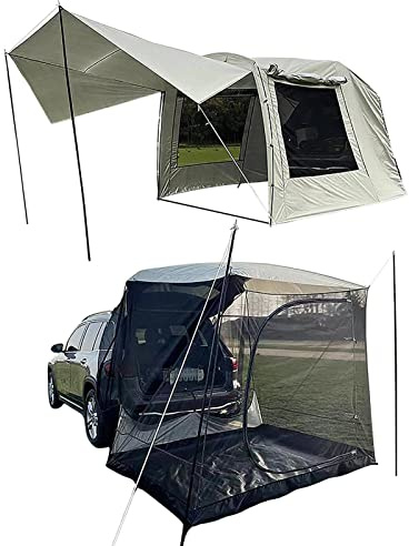 Camping-Zeltauto | Camping-SUV-Zelt | Sonnenschutz Camping | Outdoor-Reisezelt, universelles Campingzelt, großes schattiges Raumzelt, leichtes SUV-Zelt, kompaktes Autozelt, Zelt mit Aufbewahrungstasch