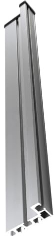 AOMIKITSTU Gehrungsschiene 600mm, DIY T-Nut Gehrungsschienenlehre 75 Typ, T Nut Schiene Gehrungsschiene, Tischkreissäge-T-Nut, T-Schienen für Holzbearbeitungs