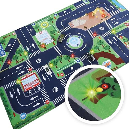 Buki France- Alfombra Infantil Carretera, Color (5702)