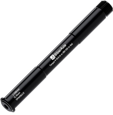 BiberAxle Steckachsen für RockShox Fahrradgabeln 15mm, Mountainbike und Rennräder Aluminiumlegierung Naben Adapterachse, Gewindesteigung: 1.5mm, Spezifikationen: 15mm x 100mm und 110mm