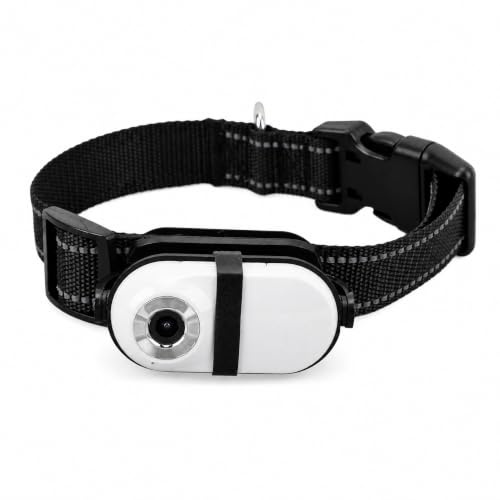 SENECESLI 1080P Cat Collar Camera, HD Pet Camera, Mini Action Camera for Video Records, Dog Collar Camera for Pet Supplies Camera for Cats Dogs (32GB)