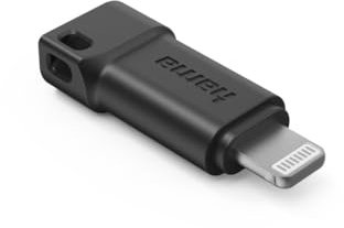 Adaptateur USB C vers Lightning (Connecteur certifié Apple MFi, Compatible Power Delivery Charge Rapide, Transfert de données, Convient aux iPhones, Ipads et iPods) Noir