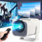 Mini Proyector,HY320 Mini Proyector Portatil, Proyector para Movil, 4K Proyector con Android 11, WiFi 6, BT 5.0, Giro de 180 Grados, Keystone Automático, Compatible Teléfono/PC/Lap (Blanco)