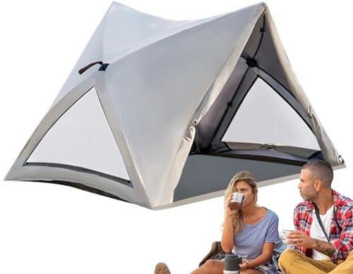 Campingzelt Shelter - Automatisches 3-4 Personen Instant, Ultraleichtes Kuppelzelt | 4 Jahreszeiten wasserdichtes und winddichtes Campingzelt, geeignet für, Wandern, Grillabende