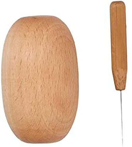 Gosera Wooden Darning Egg, Socks Sewing Tools Widely Used with Needle for Clothing