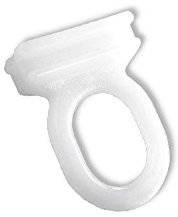 Gleiter für Kleiderbügel, Schrankgleiter, Ringgleiter, Bügelgleiter, 20 Stück