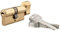 Cilindro europeo a pomolo 30BX30mm Trafic 6, ottone, antiperforazione, antirottura, 5 chiavi piatte reversibili- THIRARD