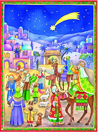 Unbekannt Richard Sellmer Adventskalender Heilige DREI Könige kommen zum Stall