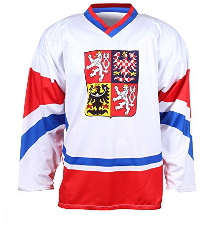 Merco Eishockey-Trikot Replike CZ 2011 (Weiß, XL)