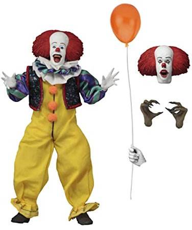 NECA IT 1990 Pennywise 8 Clothed Action Figure