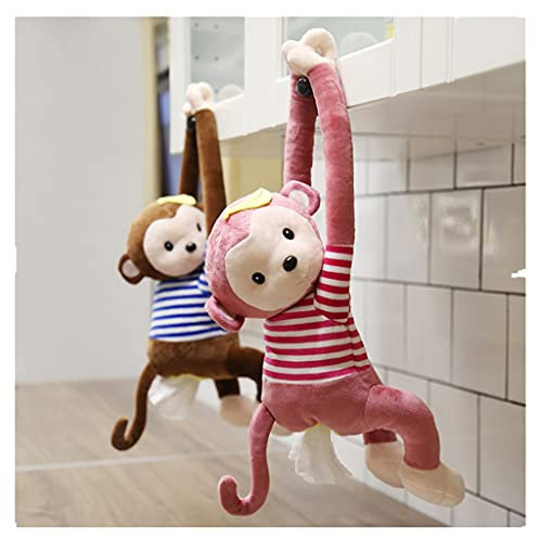 Generic Taschentuchbox Taschentuchspender Kreative PIPI Monkey Tissue Box Kosmetiktücherbox Papiertuchspender für handelsübliche Taschentücher
