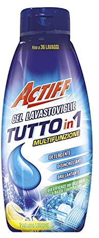 Actiff Gel Lavastoviglie Al Limone 36 Lavaggi, 720ml