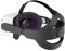 SINWEVR Adjustable Head Strap Compatible for Quest 2 VR Headset, Elite Strap Replacement for Enhanced Support and Comfort in VR, Durable and Lightweight(Black)