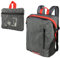 Troika Trekpack Roll Top Rucksack faltbar aus Polyester in der Farbe Grau, Maße: 51cm x 40cm x 10cm, RUC02/GY