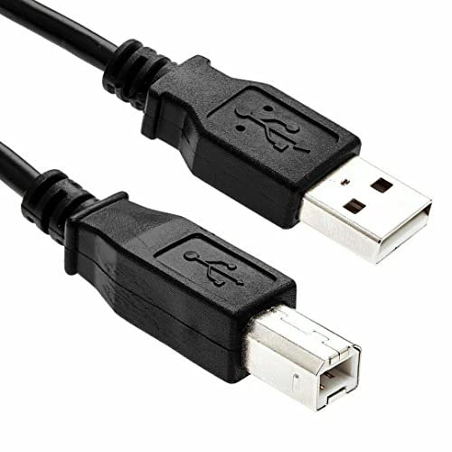 Mr Gadget's Solutions 3meter USB PC/Data Black Cable Lead Compatible With Epson Stylus Photo PX810FW Printer