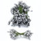 celloexpress Silver 6cm Artificial Flower Stamens - Pearlised Teardrop Beads on Wire for Wreaths, Garlands, Floral Arrangements, Festive Decorations (Pack of 60)