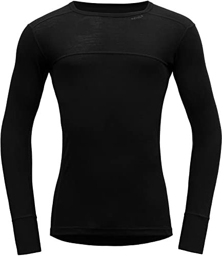 Devold Herren Lauparen Merino 190 Shirt Tshirt, schwarz, M