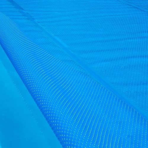 CFLNYC Schwimmende Poolabdeckung, Sommerschwimmbad-Thermodecke, Pool-Solarfolie für runde, rechteckige Pools, zuschneidbar(4X6m/13.1X19.7ft)
