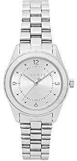 ESPRIT Casual Uhr ES1L348M0055, Silber grau, Lässig
