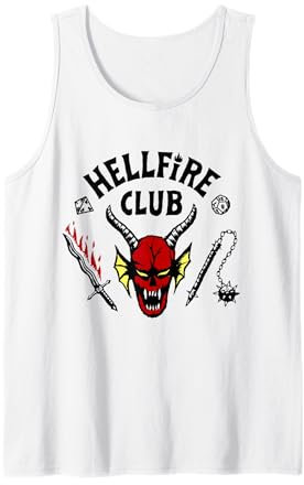 Fan-Memorabilia „Hellfire Club Classic“ mit Logo von Stranger Things Tank Top