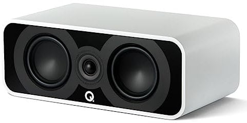 Q ACOUSTICS 5090 Center Speaker Satin Black - 2 x 4,5 Mid/Bass Driver, 1 x 1 Hochtöner - TV-Lautsprecher für Surround Sound System - Vinyl Plattenspieler Lautsprecher HiFi Gaming PC Lautsprecher
