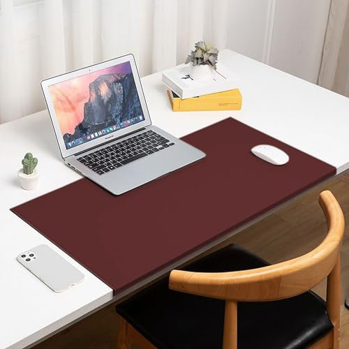 Benutzerdefinierte Größe Schreibtischunterlage für Büro-oder Heimbereich, Maus Schreibtischunterlage mit Kantenschutz, Schreibtischunterlagen auf Schreibtischen, Laptop Tischunterlage(120 * 60cm)