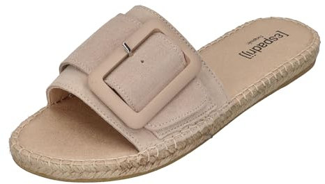 Espadrij L'ORIGINALE Pantolette - BELFORT MONO - beige, Größe:40 EU