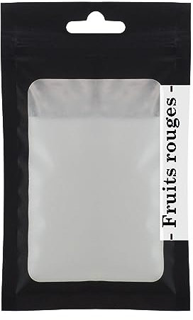 Poudre désodorisante pour aspirateur - Parfum Fruits Rouges - Sachet de 45 grammes (Environ 9 doses) - Parfum d'intérieur - Parfum d'ambiance - Compatible Tous Types d'aspirateur