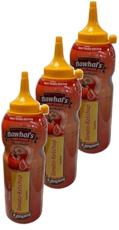 Lot 3x Sauce ketchup - Bouteille 500ml