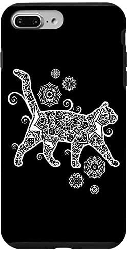 iPhone 7 Plus/8 Plus Mandala Cat Case