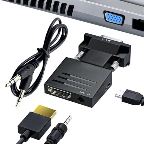 Adattatore da femmina a VGA maschio, adattatore VGA maschio a USB femmina, adattatore da USB a VGA, convertitore display, convertitore monitor per proiettore, HDTV