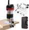 1/4 Electric Holzfräse Kantenfräse Holzbearbeitung Oberfräse Holz Laminergerät Router Verbinder für Handwerk 30000RPM 6,35 mm