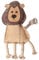 PAWPOURRI Natural Jute Chew Toy for Dogs, Puppies, | Tough, Durable, and Fun | Chewing Interactive dog toy