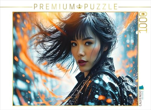 CALVENDO Puzzle Japanerin in Einer verworrenen Traumwelt | 1000 Teile Lege-Größe 64 x 48 cm Foto-Puzzle für glückliche Stunden