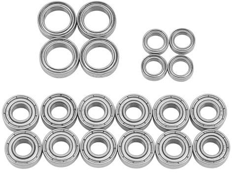 20-teiliges Kugellager-Kit for Tamiya TT01 TT-01 TT01D TT01E TT01R DF02 1/10 RC Car Upgrade Teile
