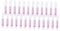 VINTORKY 25Pcs Nail Tip Glue Extra Strong Press Nail Adhesive for Fake Nails Quick Dry for Nail Art and Professional Manicure for Rhinestones and Nail Accessories
