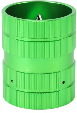 YWBL-WH Escariador de Tubos Interior y Exterior, Herramienta de Desbarbado de Tubos de Aluminio, Cobre y PVC para Tubos de 1/4 a 2-1/6 Pulgadas, para Fontaneros