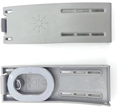 2 couvercles de distributeurs de rinçage lave-vaisselle PS | Compatible avec les lave-vaisselle Bosch, numéro de pièce 00611575, structure durable, remplacement précis