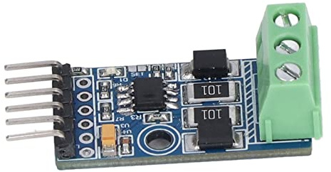 WIHFHGZ MCU auf RS485-Modul, serielle Port-UART-Ebene, 3,3 x 1,9 x 1,8 cm – automatische bidirektionale Konvertierung, industrieller Chip, Fernkommunikation