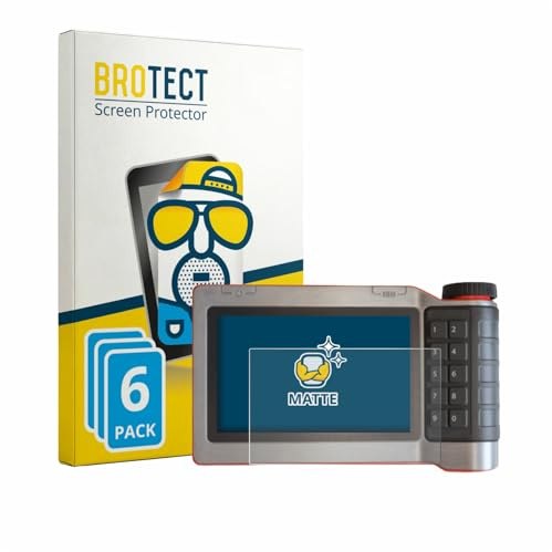 BROTECT Entspiegelungs-Schutzfolie für Kverneland IsoMatch Tellus GO Plus (6 Stück) Matte Displayschutz-Folie, Anti-Reflex, Anti-Fingerprint