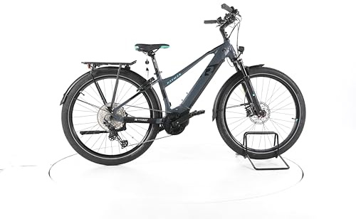 R Raymon E Bike TourRay E 6.5 Trekking E-Bike Damen 27,5 Zoll Elektrofahrrad, Yamaha 70 Nm 630 Wh, 11 Gänge, Hydraulische Scheibenbremse 155-165 cm grau (Generalüberholt)