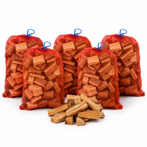 Astillas de Pino Seco 7kg para Encendido de Chimeneas y Estufas