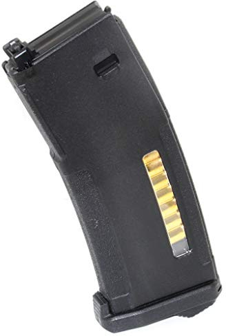 Generica Airsoft Softair PTS EPM 120rd Magazin für Systema M4 M16 Serie PTW Schwarz