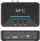 Yunobi NFC - Receptor Bluetooth 5.0 HIFI estéreo de música adaptador inalámbrico AUX de 3.5 mm Jack Suppot USB Play para altavoz de coche y auriculares