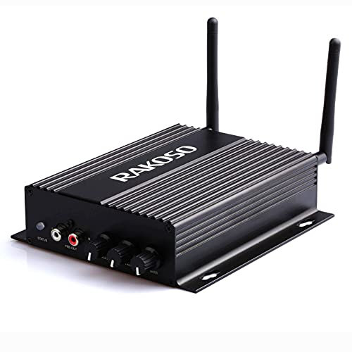 Arylic WiFi Bluetooth 5.0 Amplificatore audio domestico Canale stereo, Airplay DLNA, Sincronizzazione multiroom/multizone, Streaming HiFi 24 bit 192 kHz integrato per altoparlanti -Up2stream SA100…