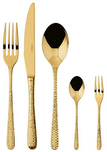 Besteck 30tlg.Vh. Edelstahl/PVD Gold [SP]