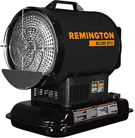 Remington 80,000 BTU Kerosene/Diesel Radiant Heater (REM-80-OFR-B)