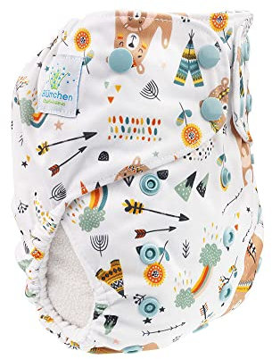 Blümchen Pocketwindel Drucki 3-16kg Mama Bär